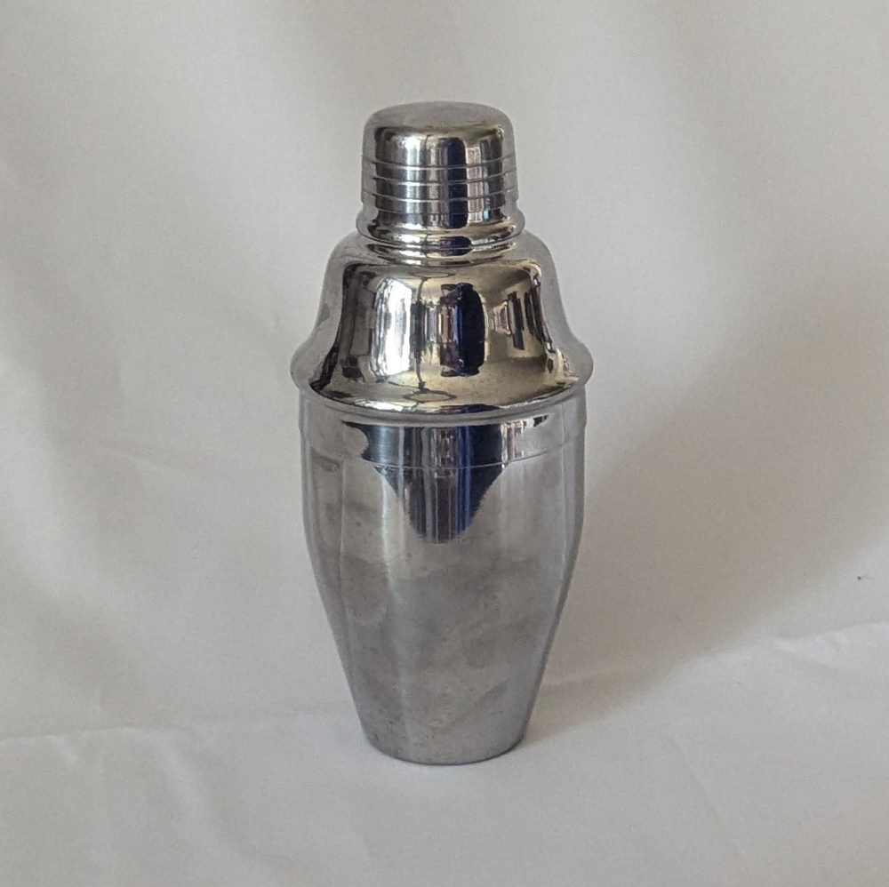 3 for $20 Small single drink cocktail shaker, silver